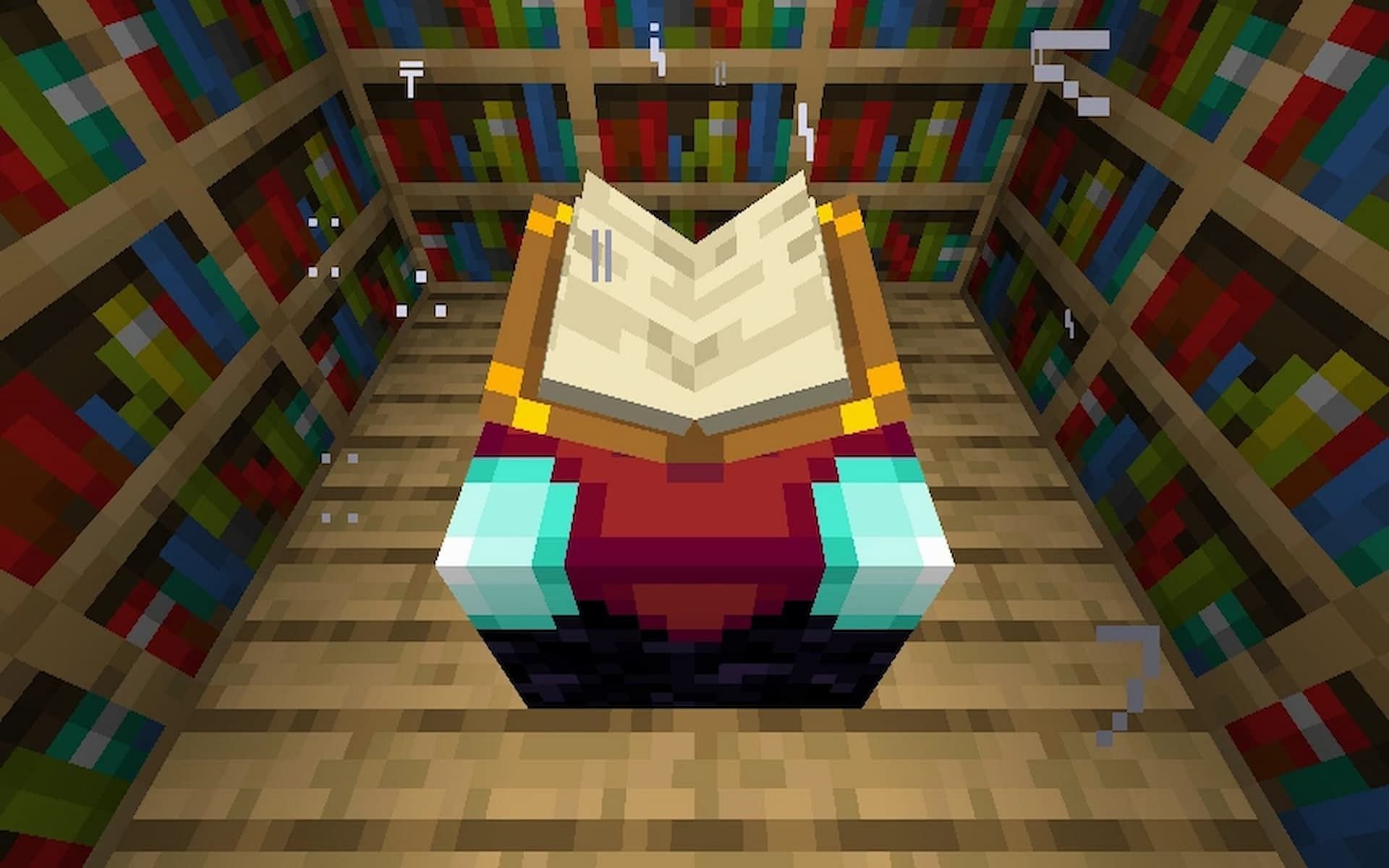 Players can enchant their gear to make it much more effective (Image via Minecraft.Fandom.com)