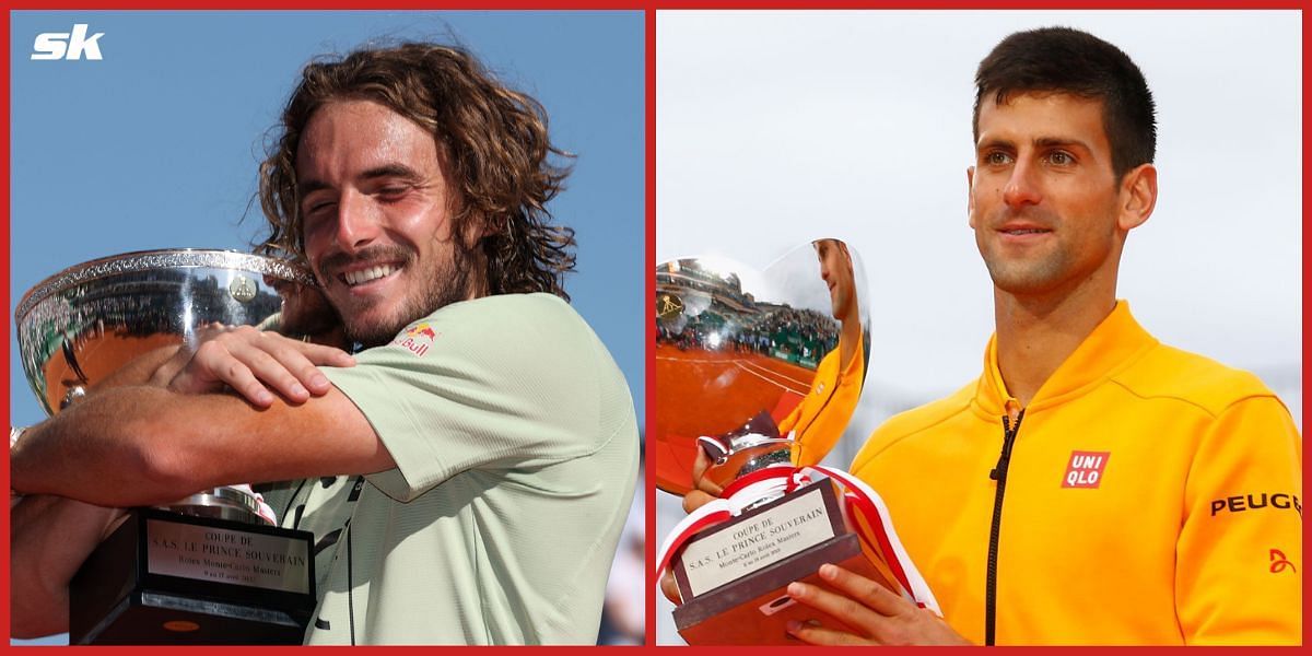 Stefanos Tsitsipas and Novak Djokovic will lead the field at the Monte Carlo Masters.