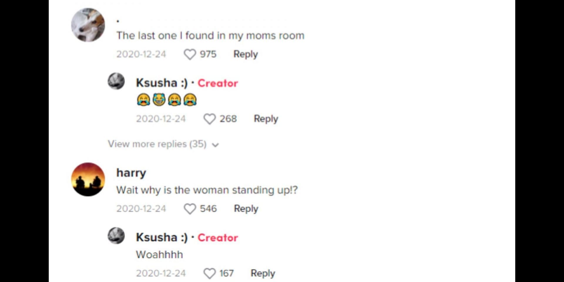 TikTok users react to the hidden object game. (Image via TikTok/@stepdaddavid)