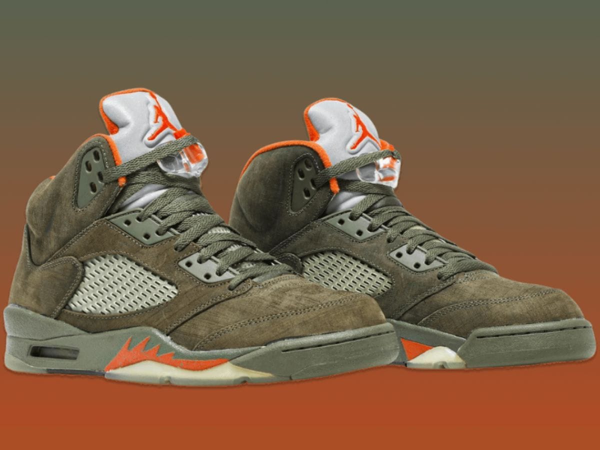 Olive Air Jordan 5 “Olive” shoes Restock, price, and more details