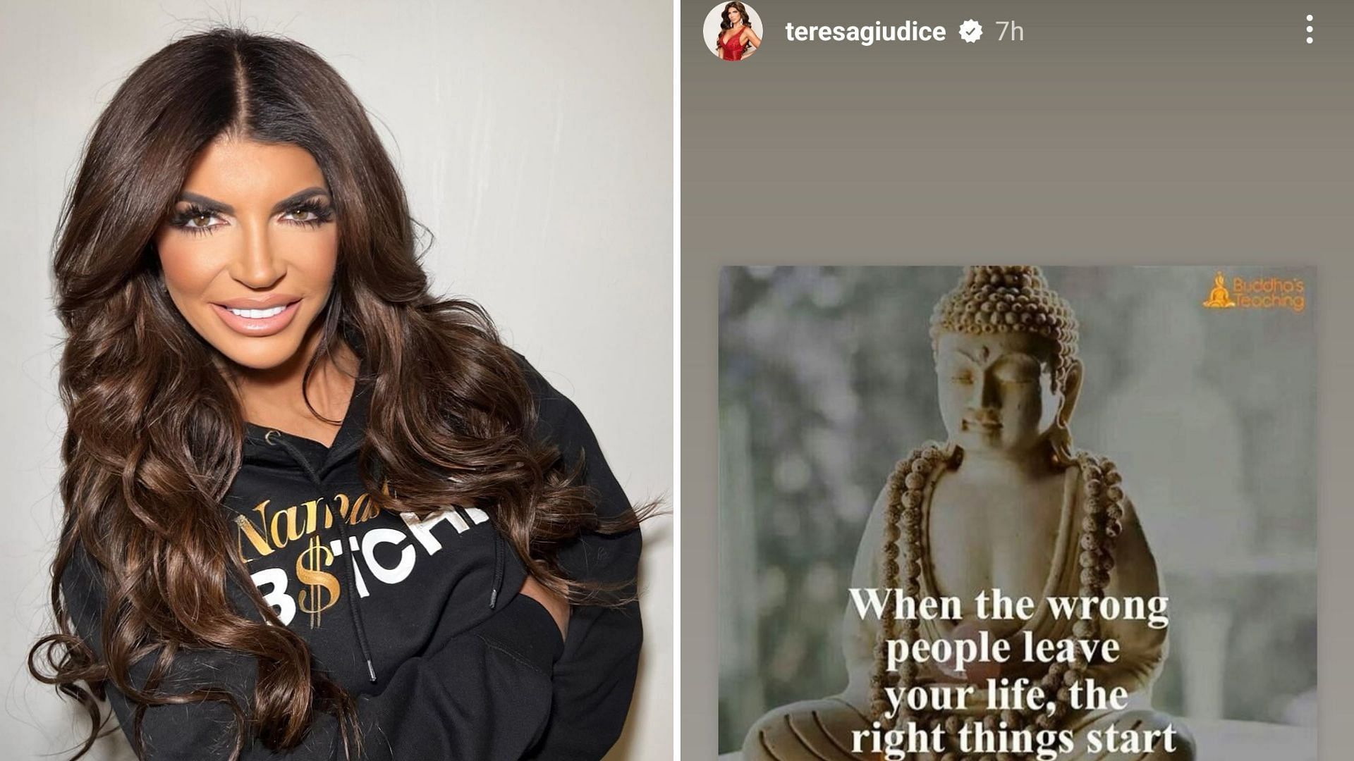 RHONJ star Teresa Giudice hints at breakup with the Gorgas (Image via teresagiudice/Instagram)