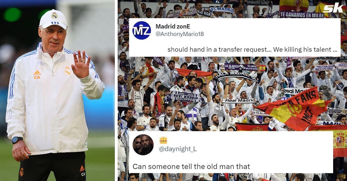 Real Madrid fans furious with Ancelotti for decision involving one player for Almeria clash