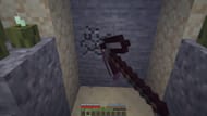 Mine faster underwater using Aqua Affinity (Image via Mojang)