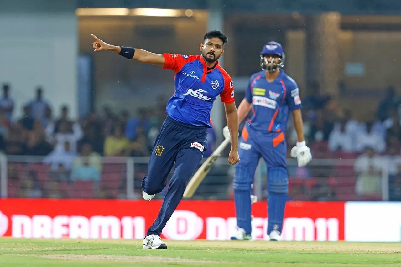 The Delhi Capitals will hope that Khaleel Ahmed is fit and available. [P/C: iplt20.com]