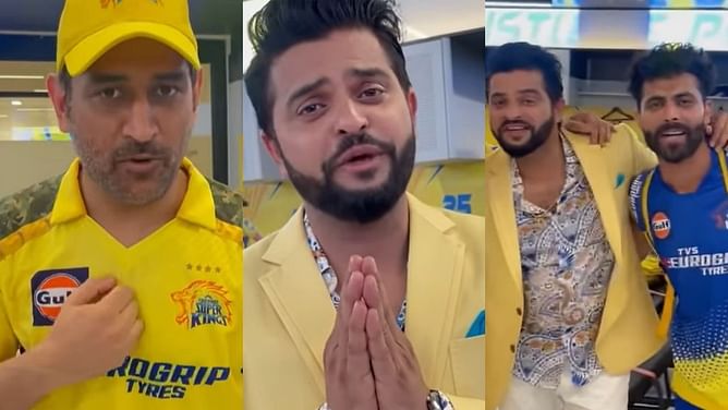 IPL 2023: एमएस धोनी और सुरेश रैना के साथ CSK के कई खिलाड़ियों ने ड्वेन ब्रावो की माँ को किया बर्थडे विश, देखें वीडियो