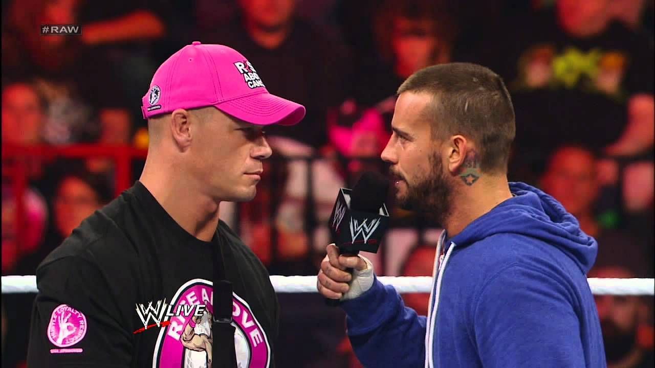 CM Punk and John Cena are two of wrestling