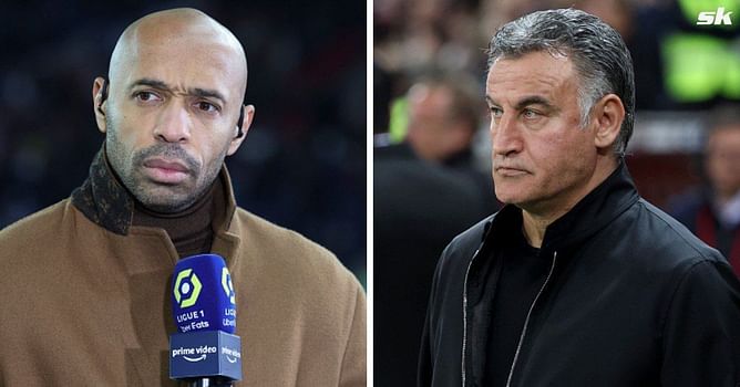 "It's not normal" - Thierry Henry hits back at Nice fans for insulting PSG boss Christophe Galtier's cancer-stricken mum