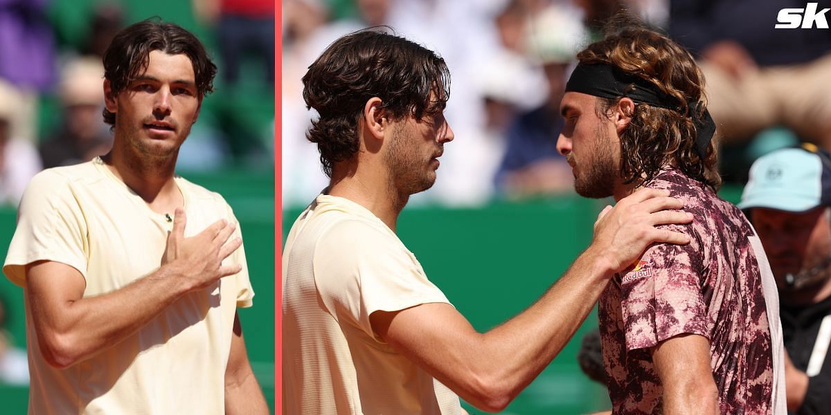 Taylor Fritz says his response to Tsitsipas was a joke