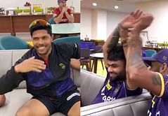 [WATCH] KKR players' dressing room reaction after their epic win against Gujarat Titans