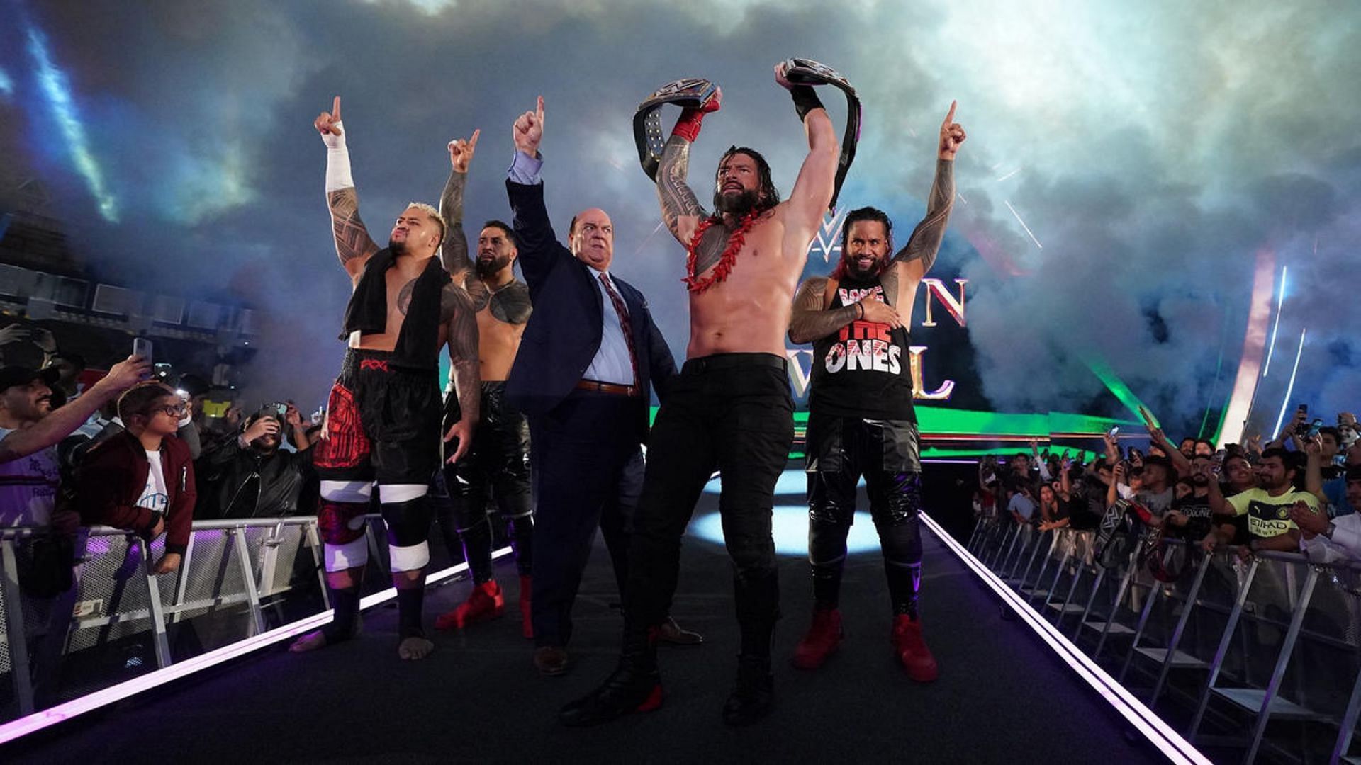 The Bloodline at WWE Crown Jewel 2022!