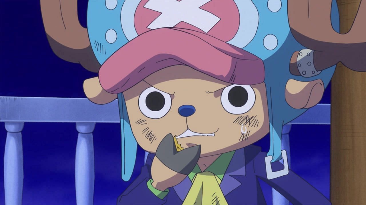 Chopper as seen during the series&#039; anime (Image via Toei Animation)
