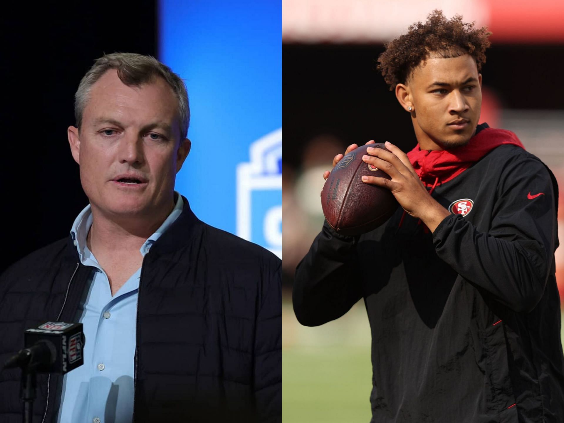 GM John Lynch says 49ers not shopping QB Trey Lance