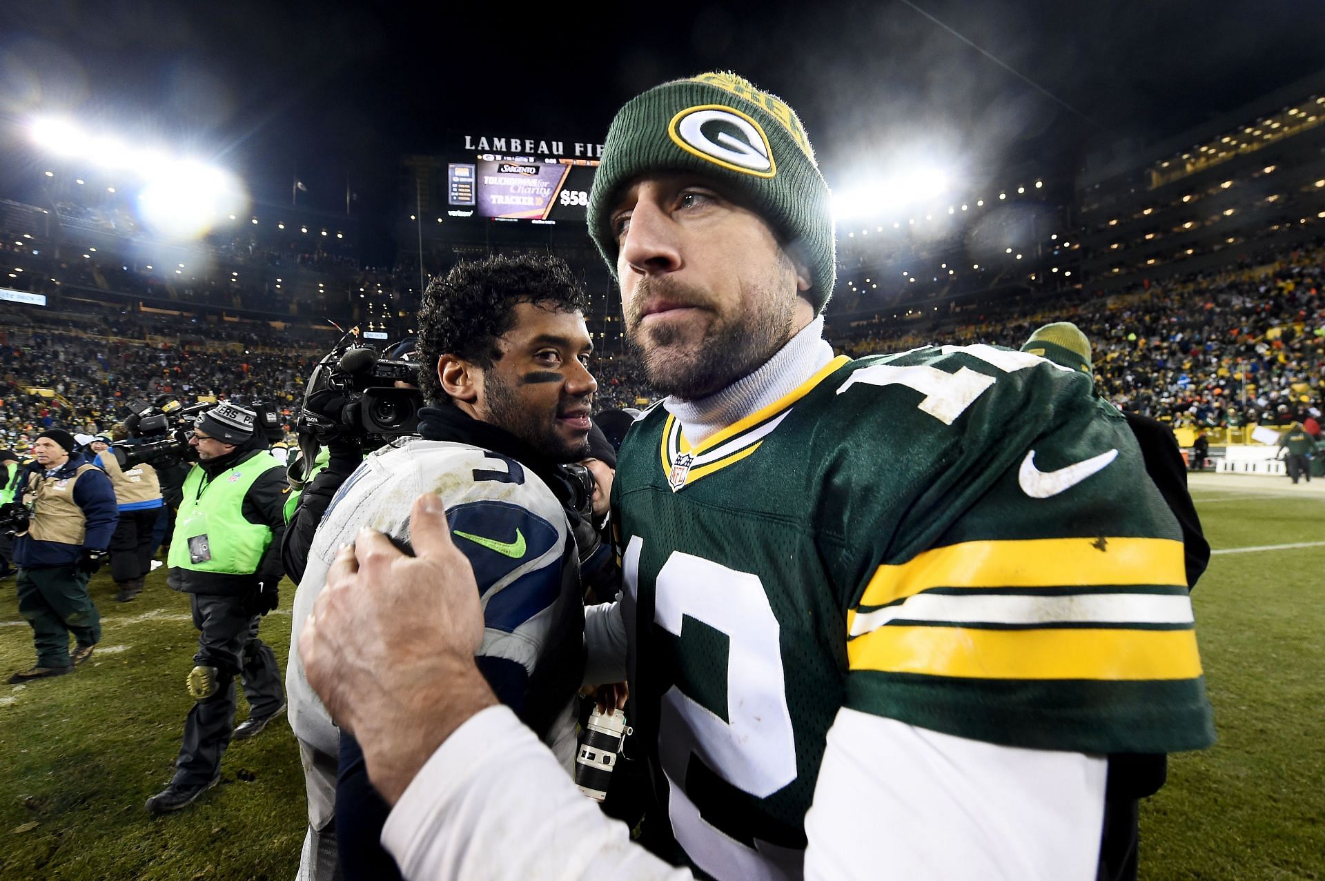 Aaron Rodgers and Russell Wilson are Bryce Young&#039;s idols