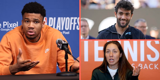 Matteo Berrettini, Jessica Pegula & tennis world hail Giannis Antetokounmpo for shutting down talk about Milwaulkee Bucks' 2023 season being a failure