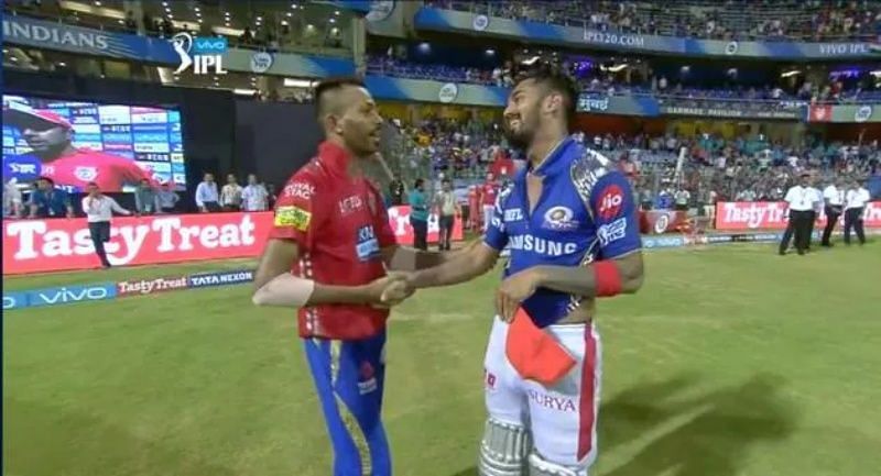 The close friends swapped jerseys during IPL 2018. (Pic: BCCI)