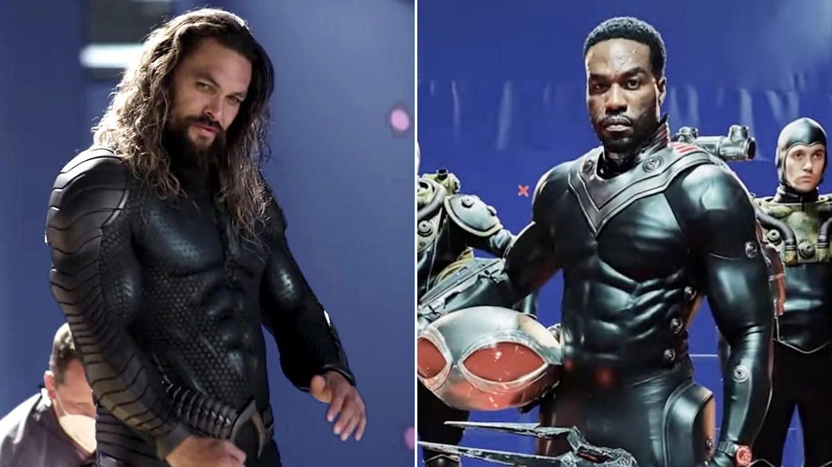 Aquaman and Black Manta (Image via DC)