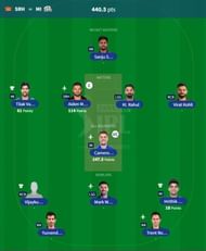 IPL Fantasy 2023 team suggested for the previous game