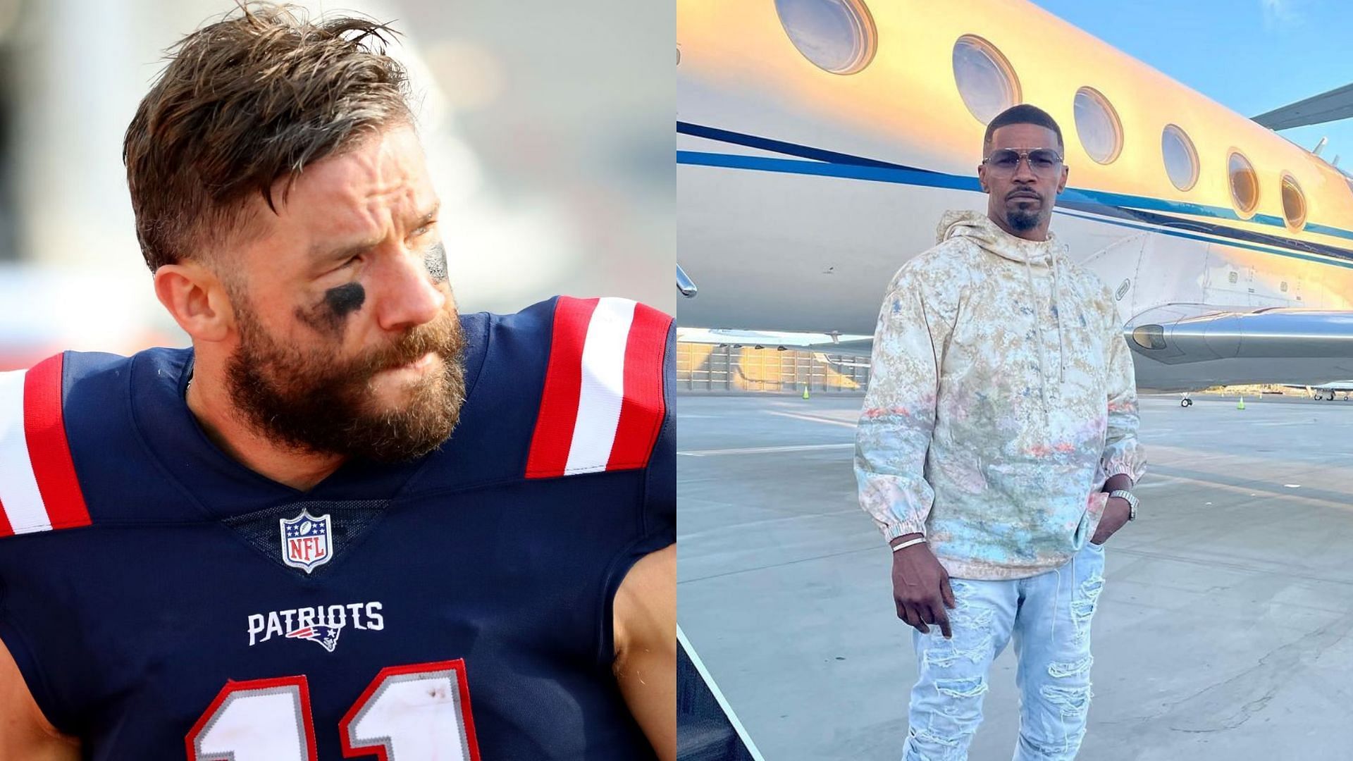 Julian Edelman sends prayers out to Jamie Foxx