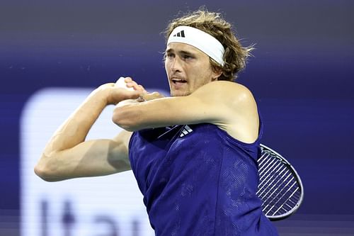 Alexander Zverev at the 2023 Miami Open.