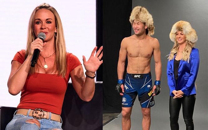 UFC's Laura Sanko addresses Shavkat Rakhmonov rumors after teammate offers to get his number