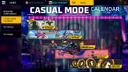 New Free Fire MAX Casual Mode calendar revealed: List of events, schedule, and more