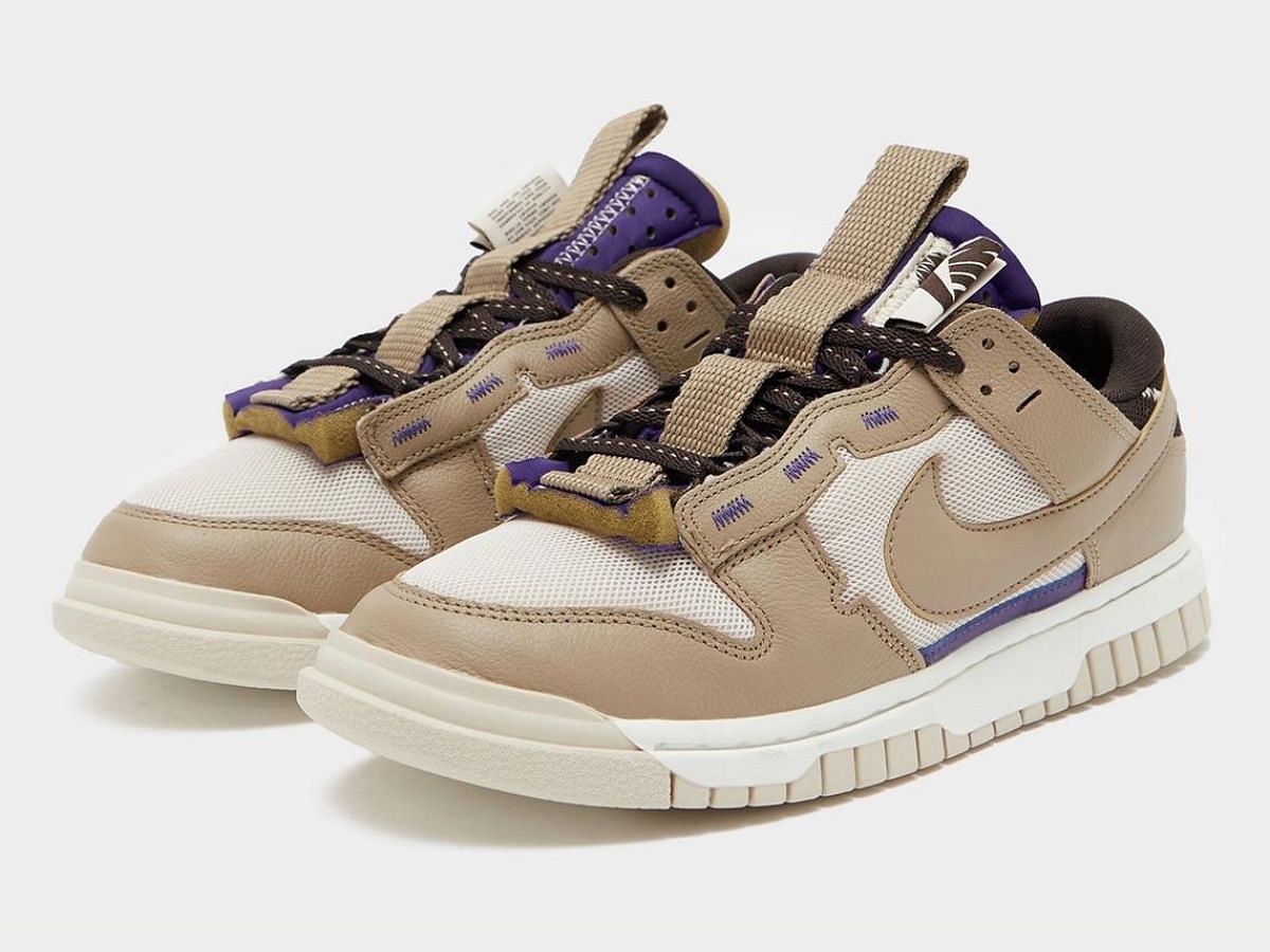 Nike Dunk Low Remastered &quot;Tan Royal&quot; sneakers (Image via Nike)