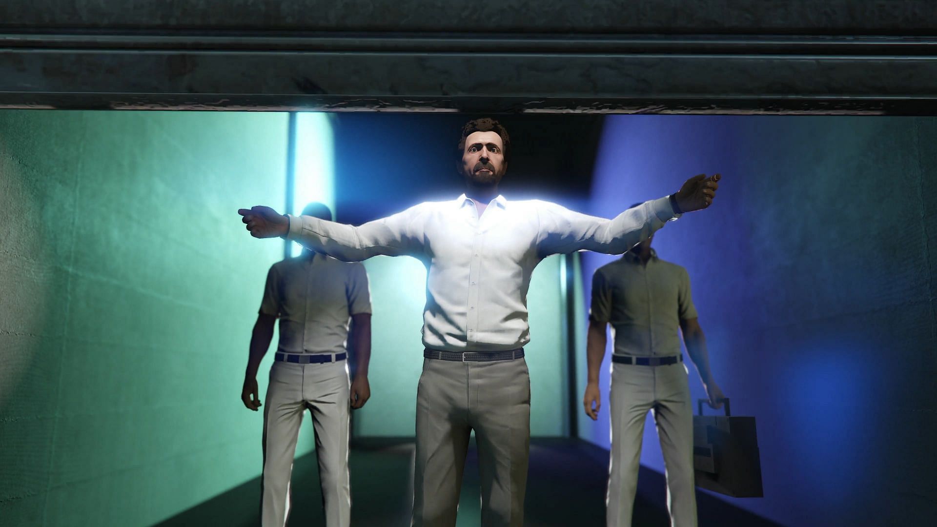 You can always have friends help you against Dr. Isiah Friedlander&#039;s minions (Image via Rockstar Games)