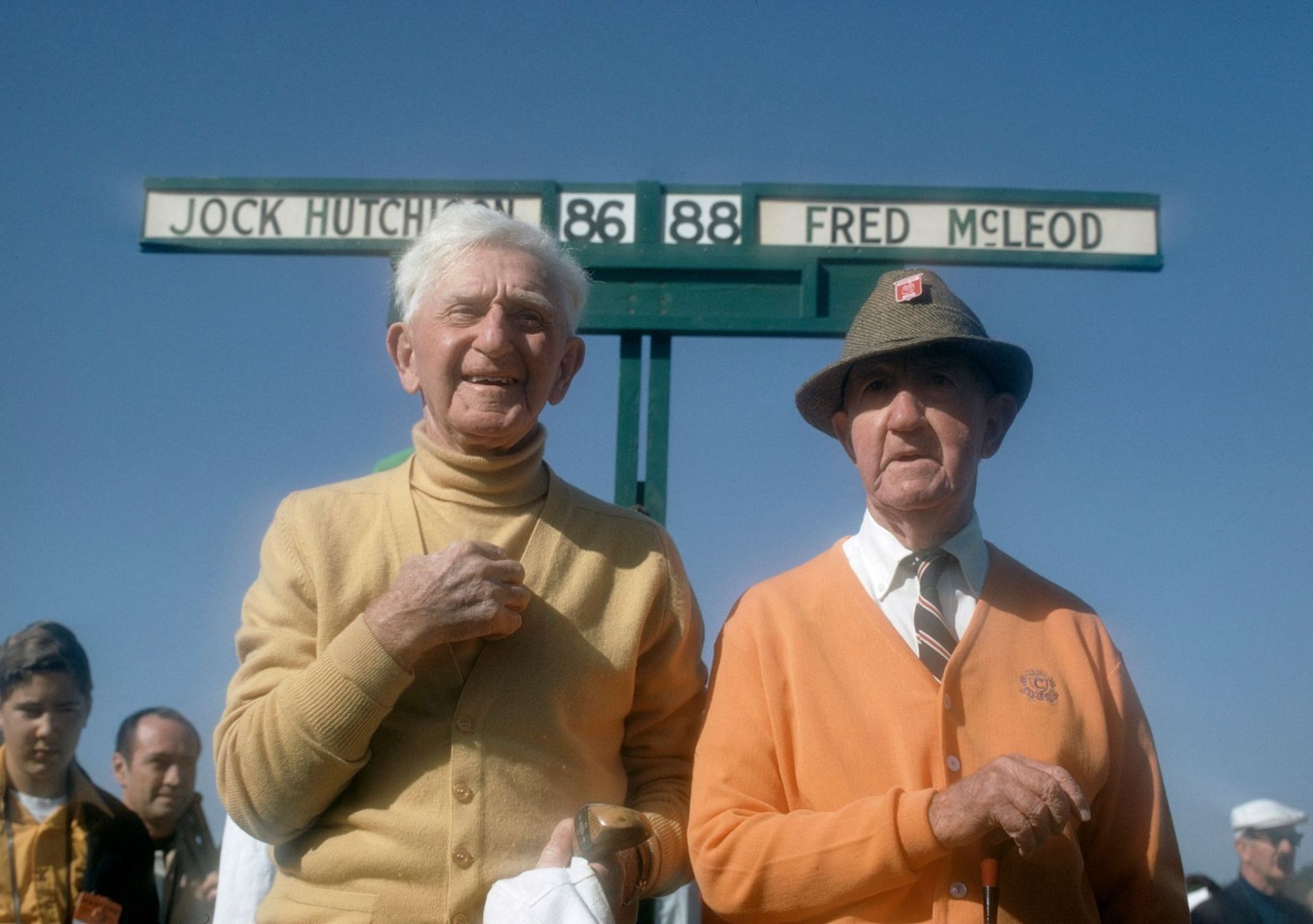 Jock Hutchison and Fred McLeod were the first honorary starters at Augusta National