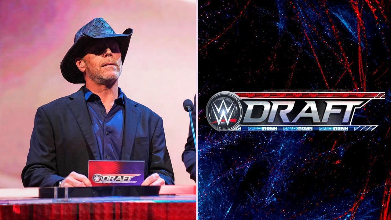 Shawn Michaels was on SmackDown to announce some of the Draft picks