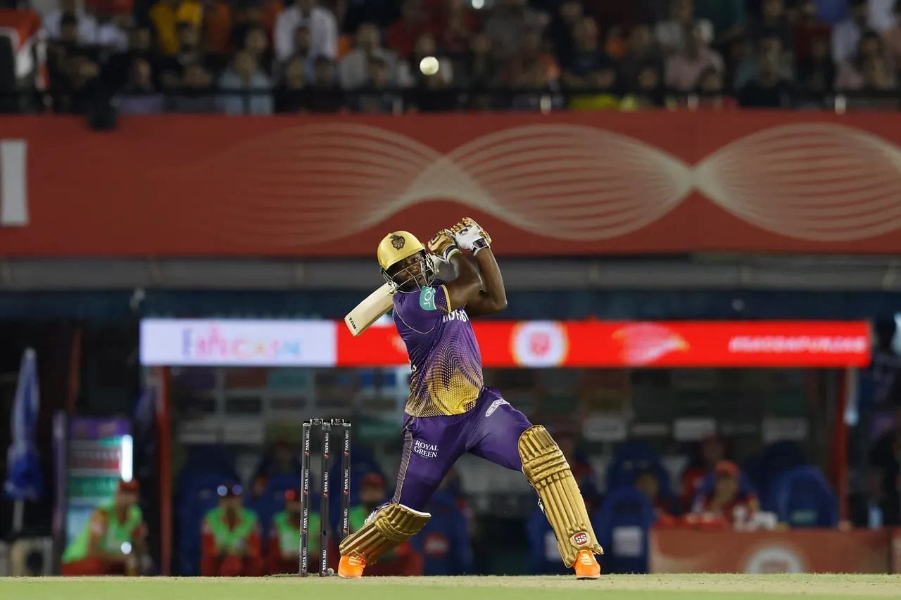 Andre Russell managed just one run in the reverse fixture against the Gujarat Titans. [P/C: iplt20.com]