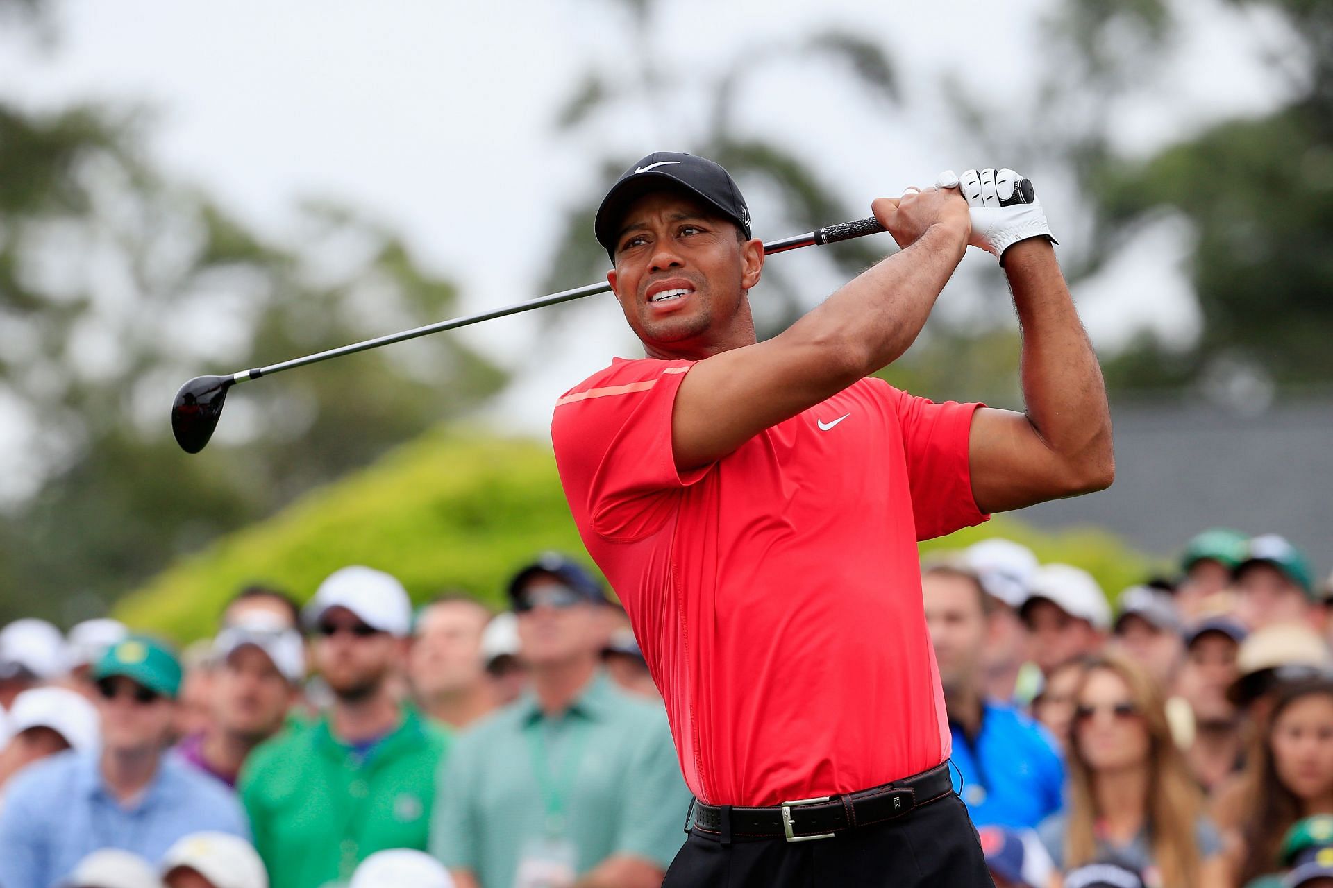 Tiger Woods leads the all-time money list in golf