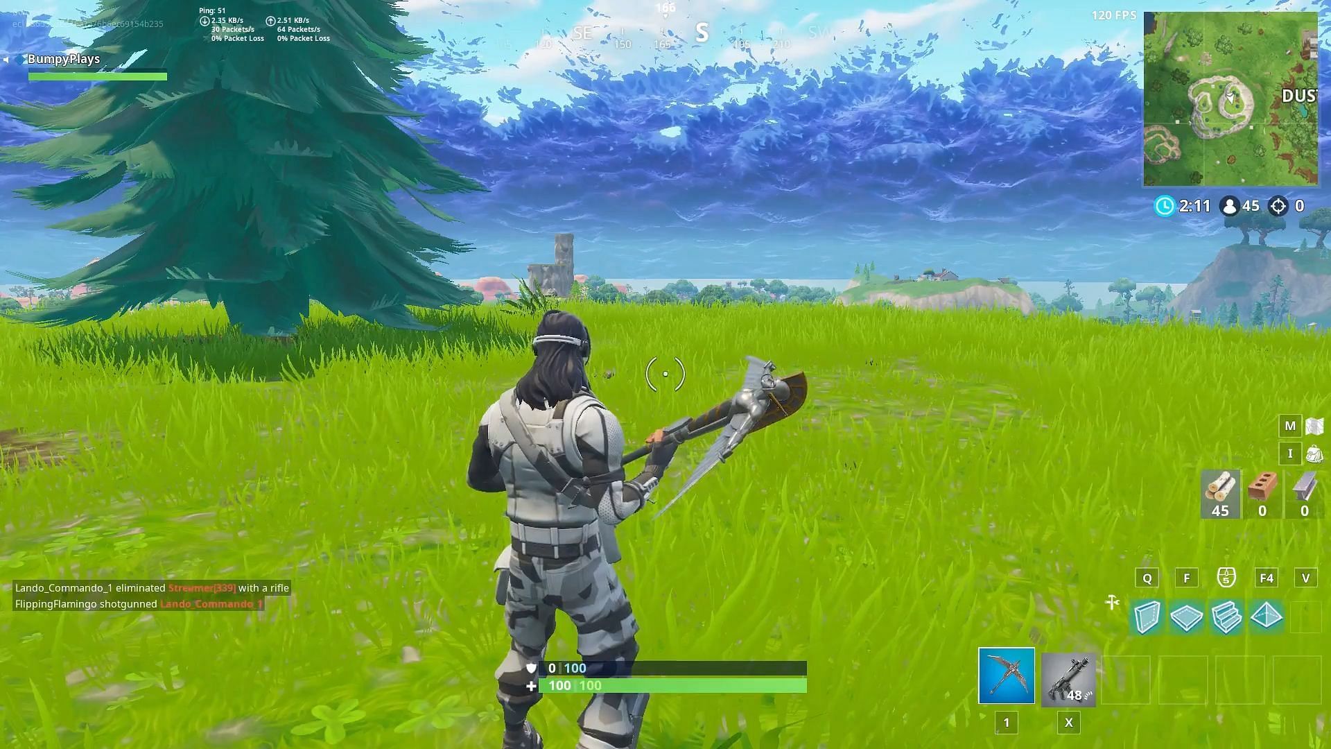 Empire Axe is the rarest Fortnite pickaxe of all time (Image via Epic Games)