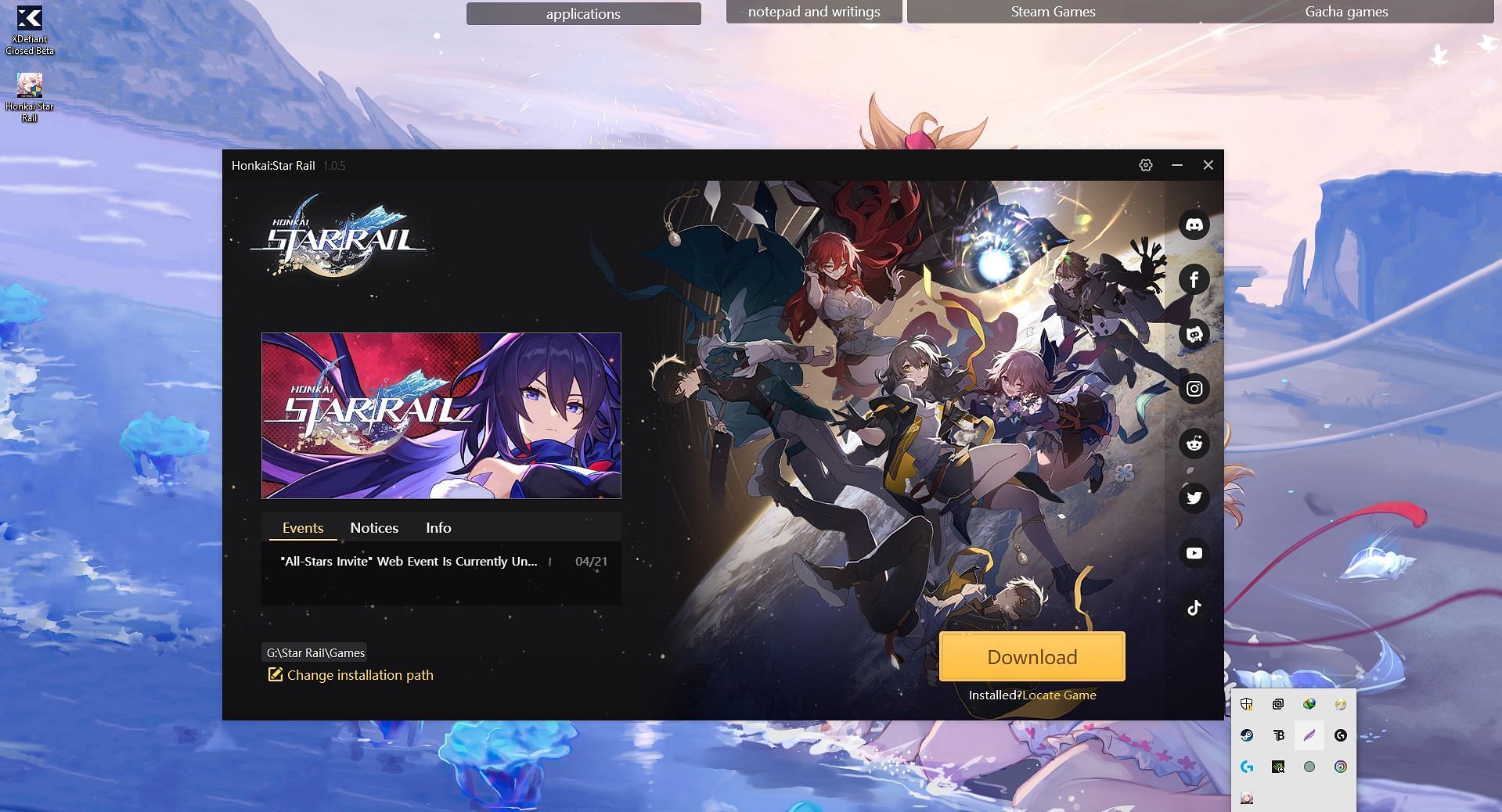 How to download Honkai Star Rail on PC