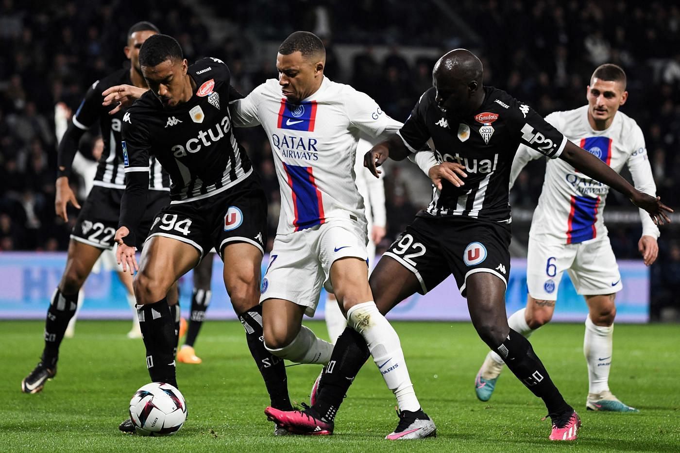 AJ Auxerre 1-2 PSG: Kylian Mbappe at the double as Paris Saint