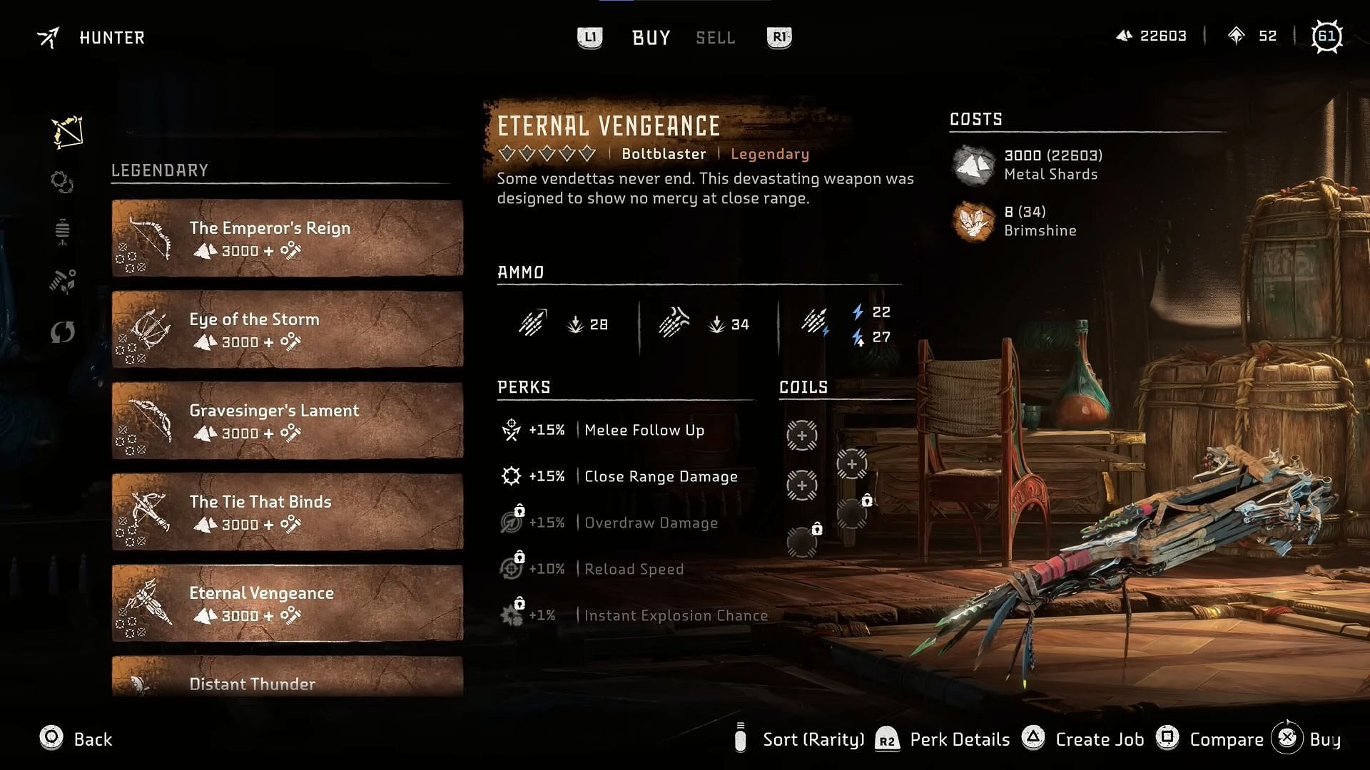 Potentially the strongest close-range weapon in Horizon Forbidden West (Image via youtube.com/@Astrosive)