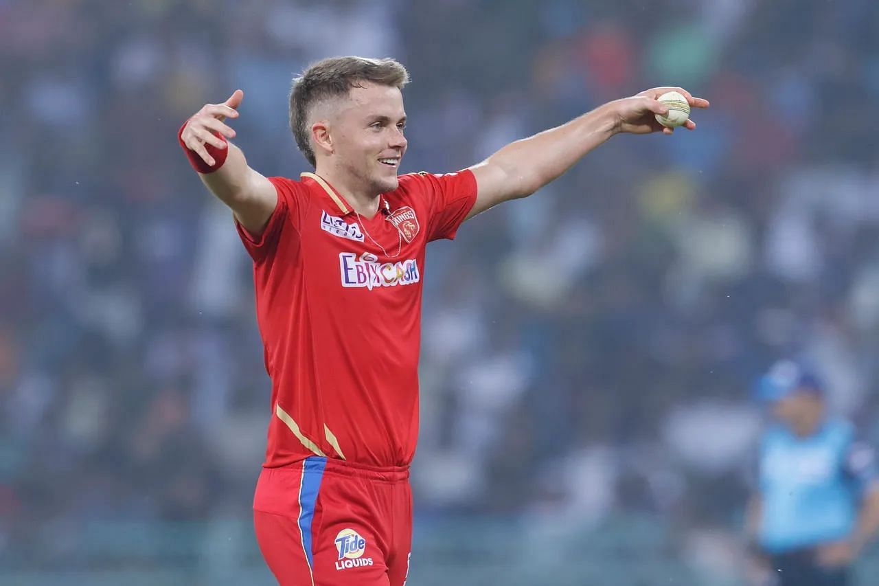 Sam Curran of PBKS. Courtesy: IPL