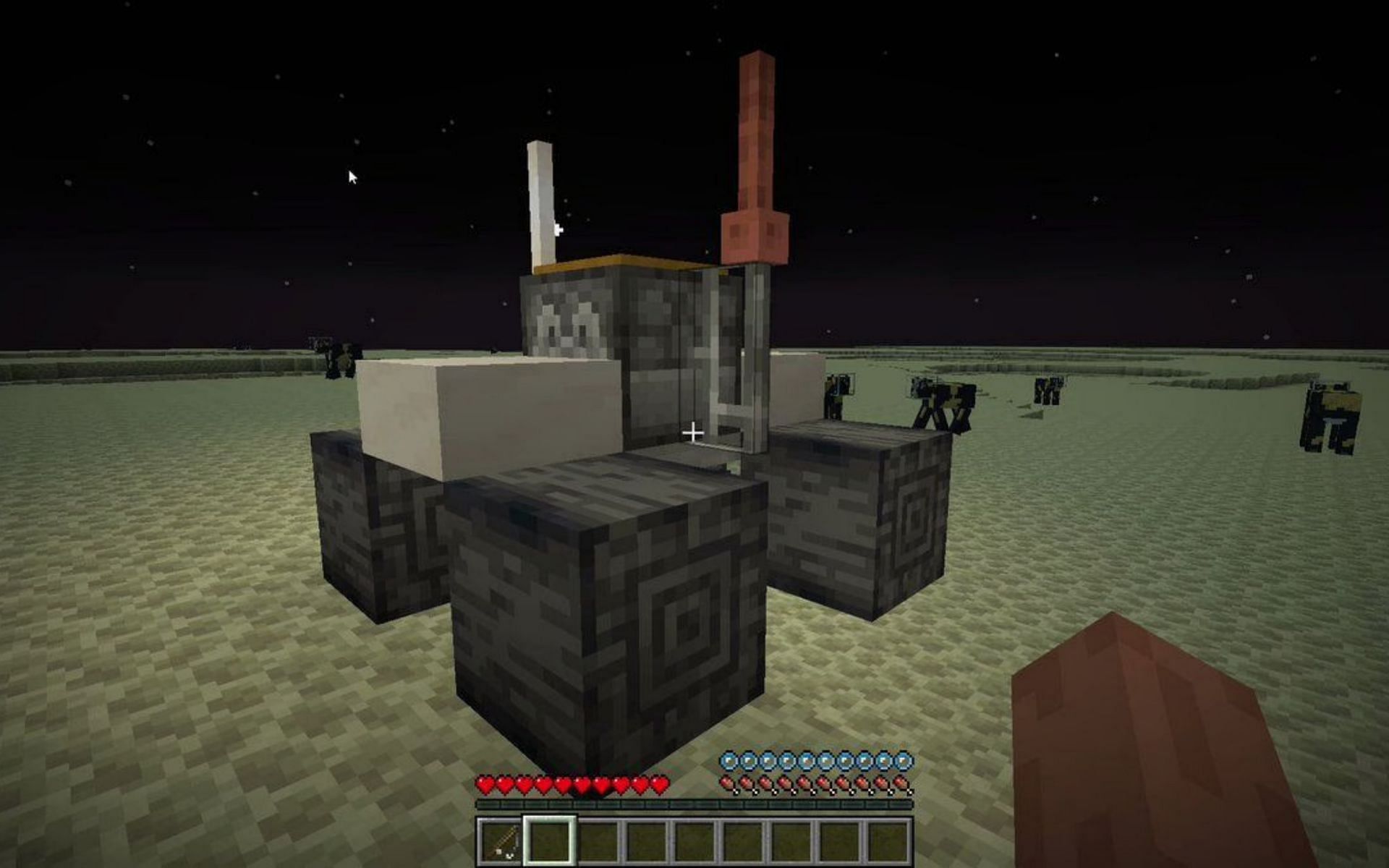 What is lunar base in Minecraft April Fools update?