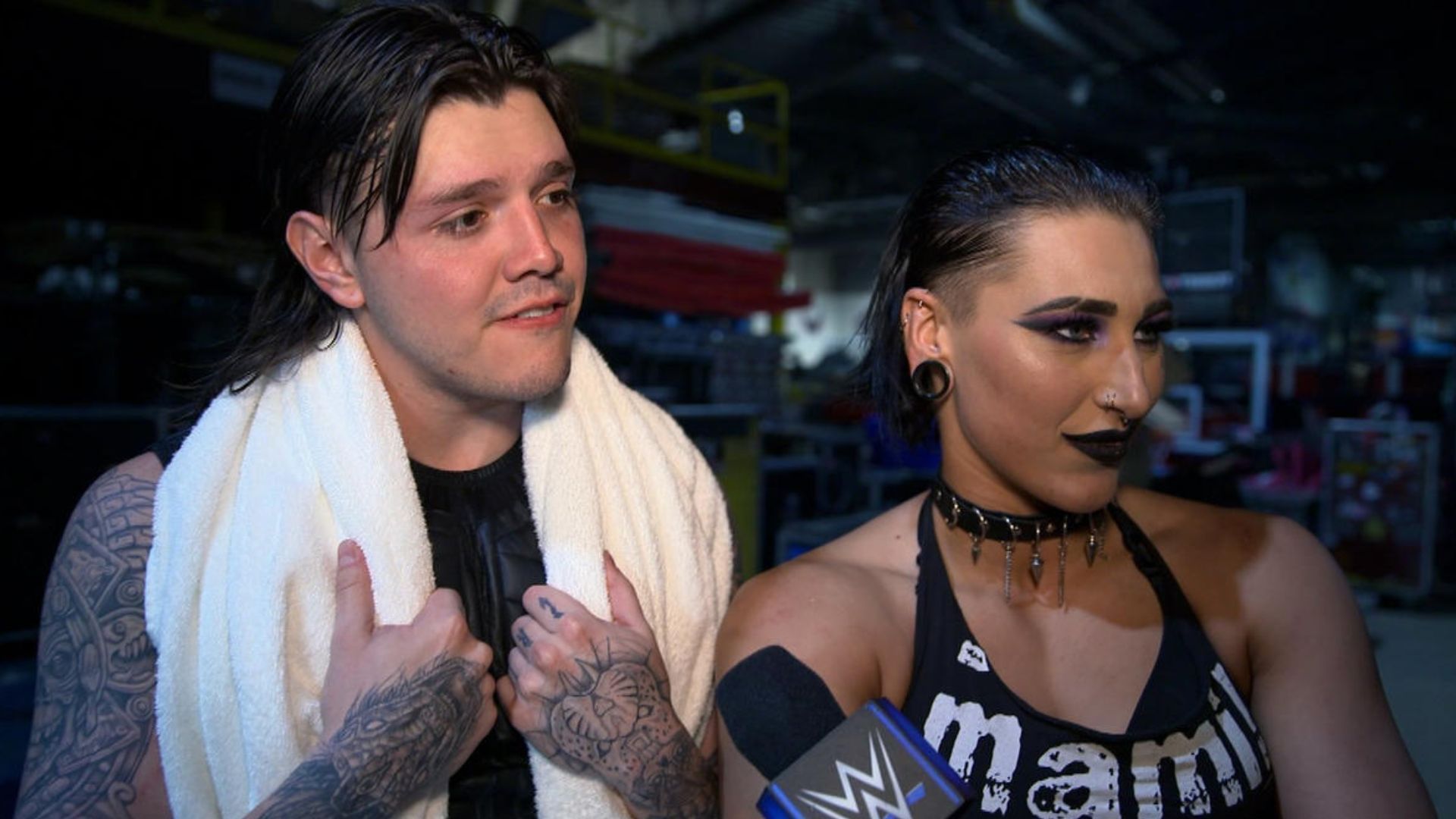 Dominik Mysterio and his &quot;Mami&quot; took center stage again at WWE Hall of Fame
