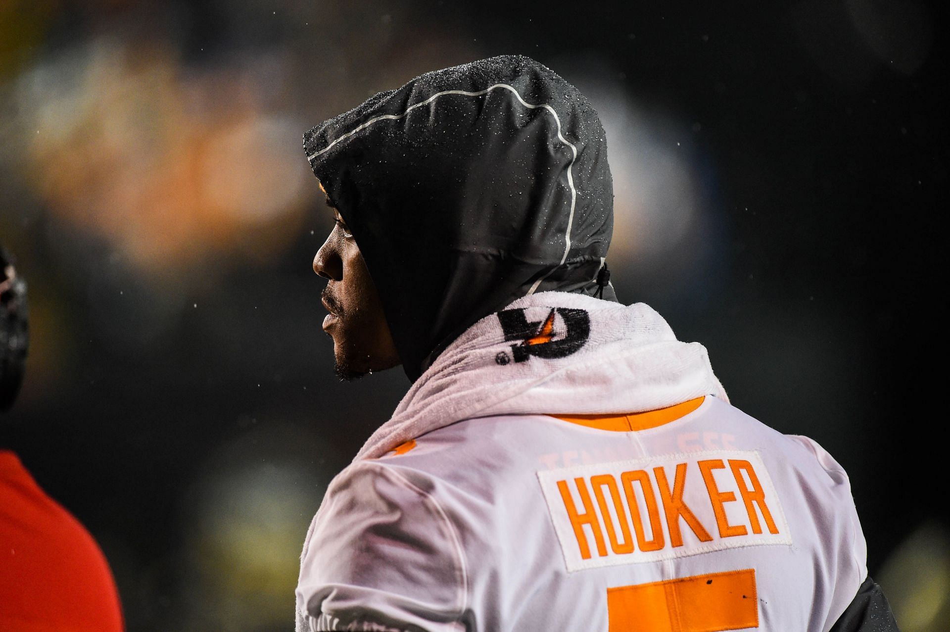 Hendon Hooker during Tennessee v Vanderbilt