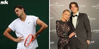 Taylor Fritz's girlfriend Morgan Riddle reveals insightful note American penned after disappointing Wimbledon 2021 exit