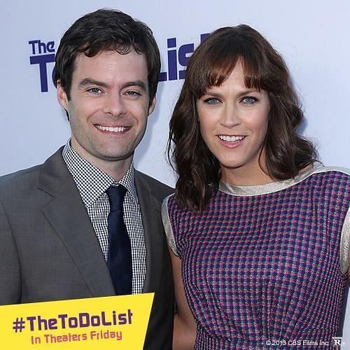 Bill Hader and Maggie Carey