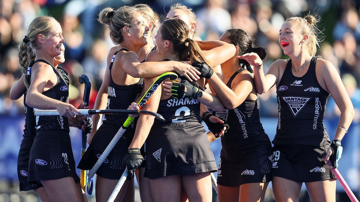 New Zealand Women in action against Great Britain Women in an earlier match, Courtesy: Twitter/Vantage Black Sticks