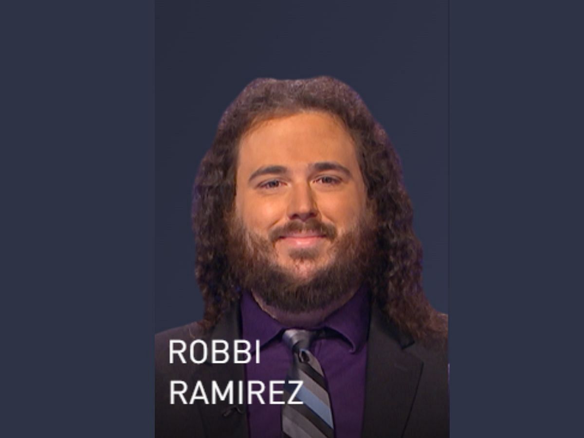 Robbi Ramirez: Tonight's winner (Image via Jeopardy.com)