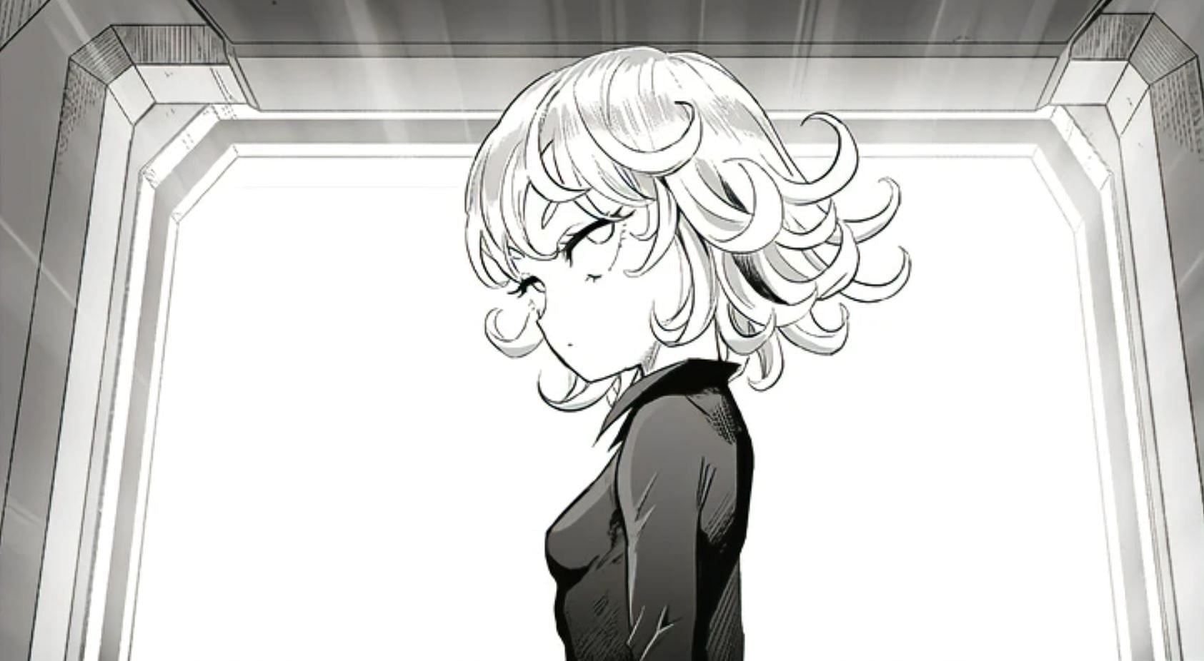 Tatsumaki as seen in One Punch Man chapter 183 (Image via Shueisha)