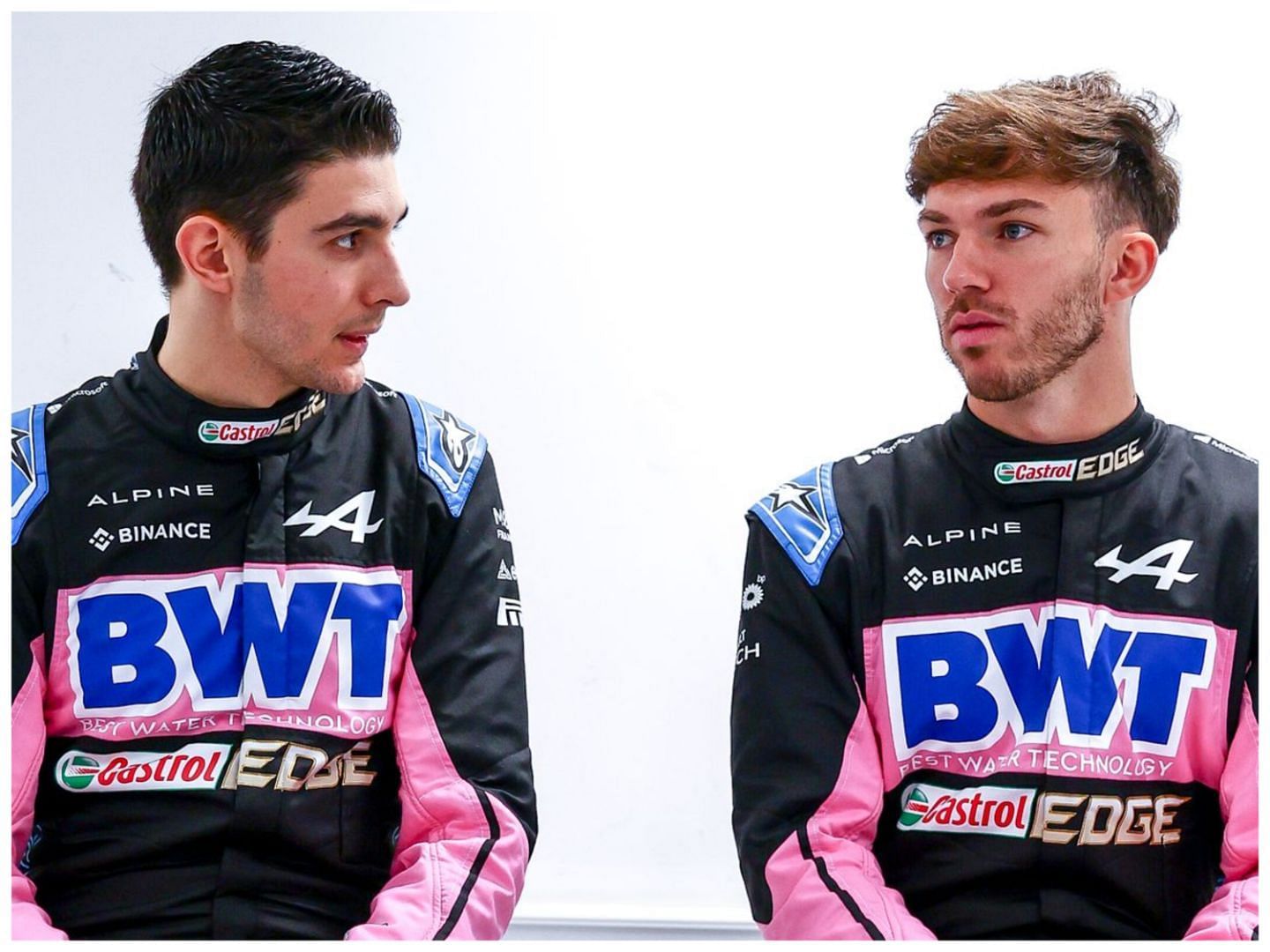 Esteban Ocon and Pierre Gasly, (credit: Alpine F1 team)