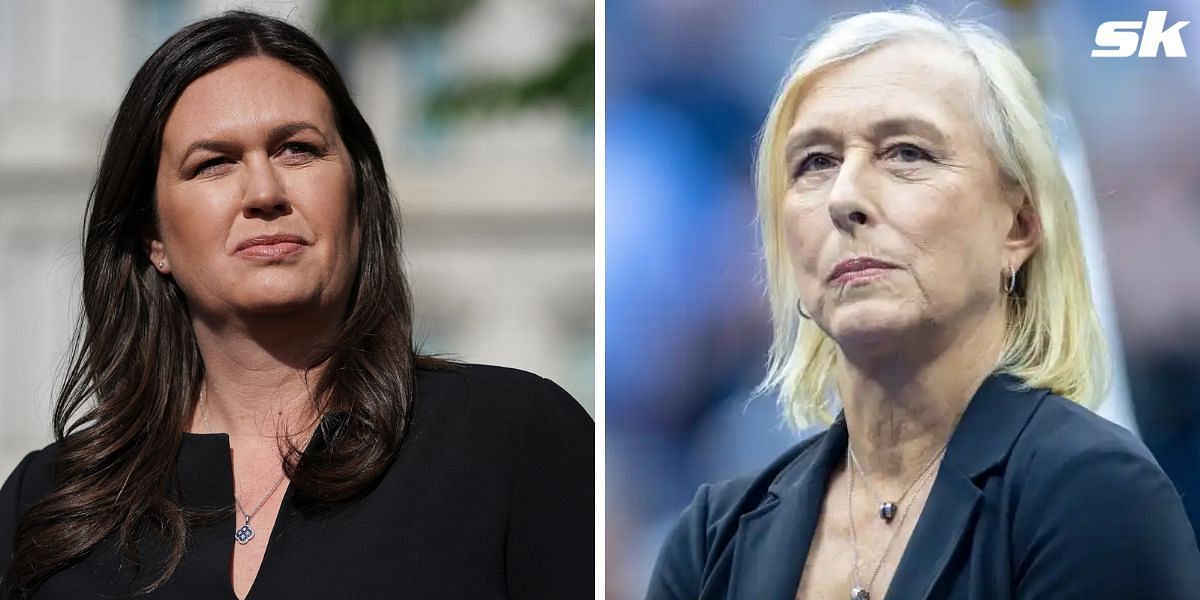 Martina Navratilova Sarah Huckabee Sanders