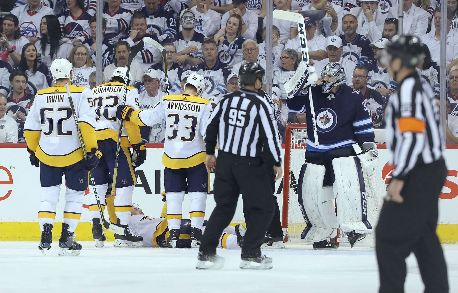 Nashville Predators v Winnipeg Jets - Game Six