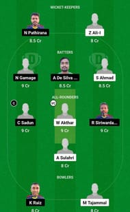 MAR vs SLL Fantasy Suggestion Team 1