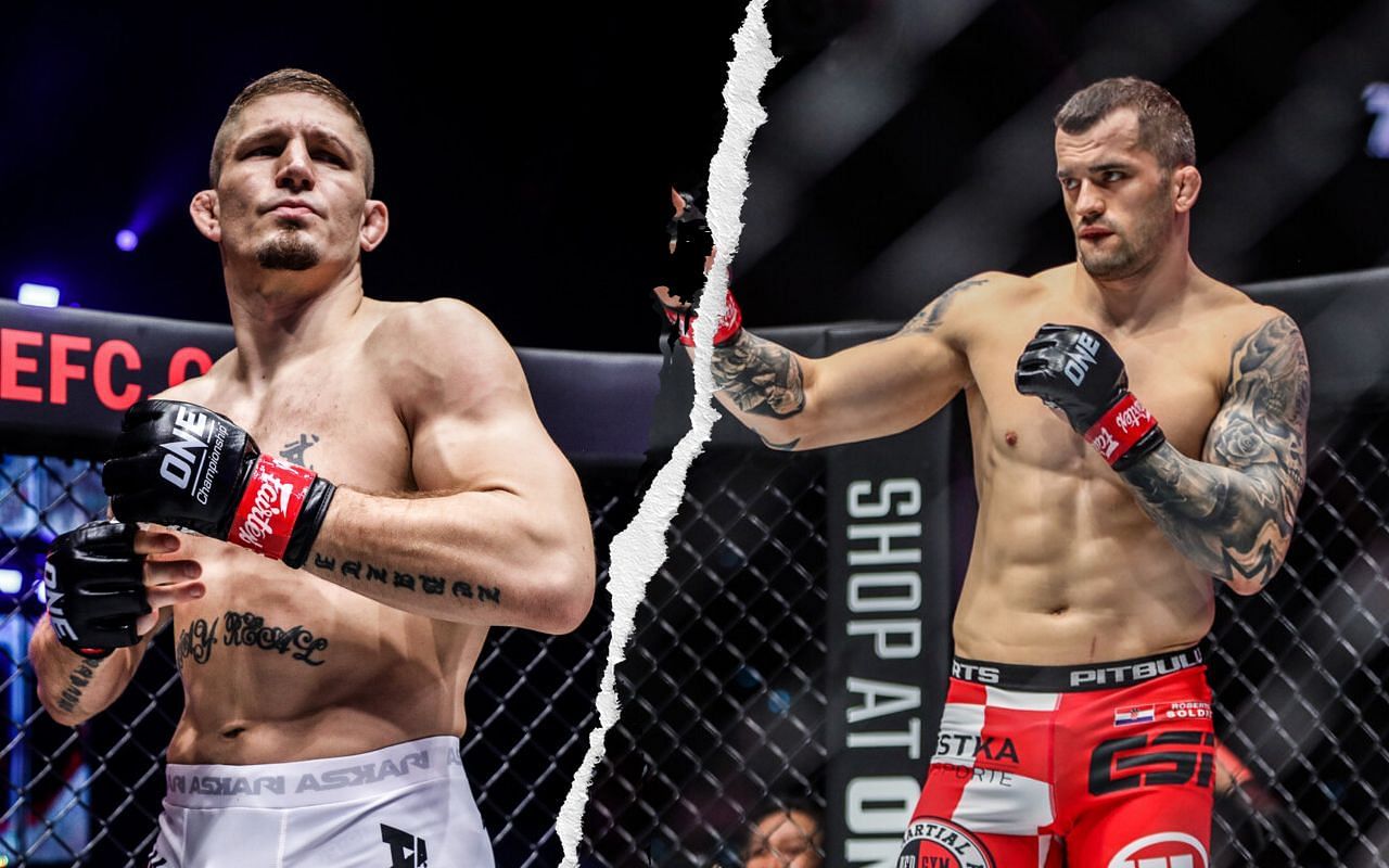 Zebaztian Kadestam (L) / Roberto Soldic (R) -- Photo by ONE Championship