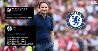 "Welcome back home legend" - Chelsea fans react as former superstar Frank Lampard appointed interim manager until end of the season